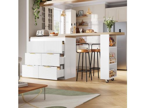 Bartafel met Laden - Keukenbuffet Sideboard - Veelzijdig Gebruik
