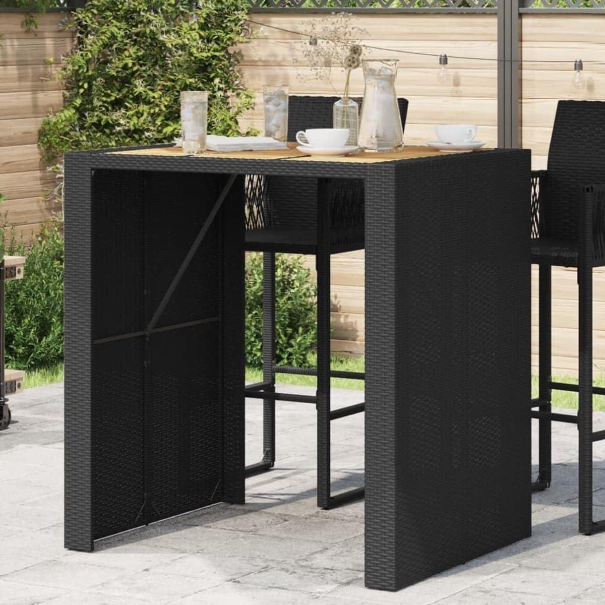 bartafel voor buiten buitenkeuken tafel buiten dineren