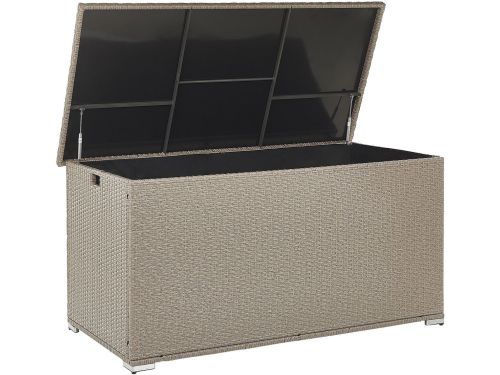 BELIANI MODENA - Kussenbox - Taupe - 155 cm