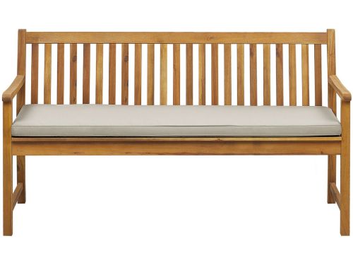BELIANI VIVARA L - Tuinbank - Taupe - FSCÂ® acaciahout