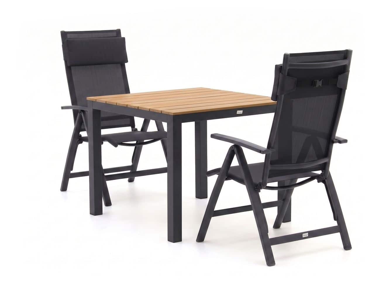 bellagio avenza/fidenza 90cm dining tuinset 3 delig verstelbaar laagste prijsgarantie!