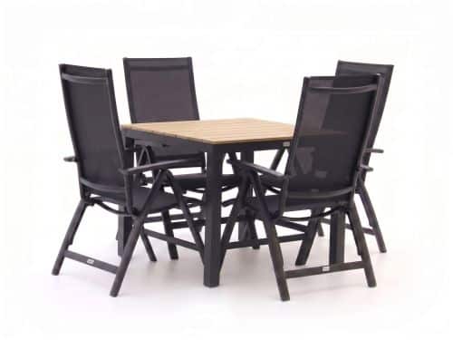 Bellagio Avenza/Fidenza 90cm dining tuinset 5-delig verstelbaar - Laagste prijsgarantie!