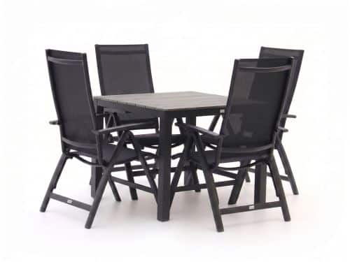 Bellagio Avenza/Fidenza 90cm dining tuinset 5-delig verstelbaar - Laagste prijsgarantie!