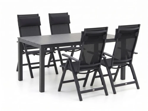 Bellagio Avenza/Menzano 160cm dining tuinset 5-delig verstelbaar - Laagste prijsgarantie!