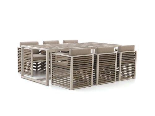 Bellagio Cadora 240cm dining tuinset 7-delig - Laagste prijsgarantie!