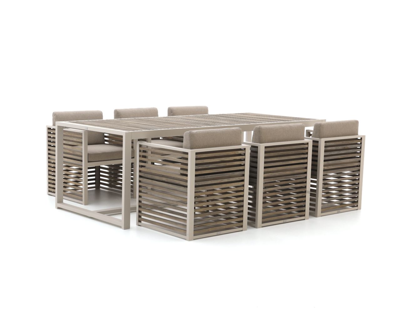 bellagio cadora 240cm dining tuinset 7 delig laagste prijsgarantie!