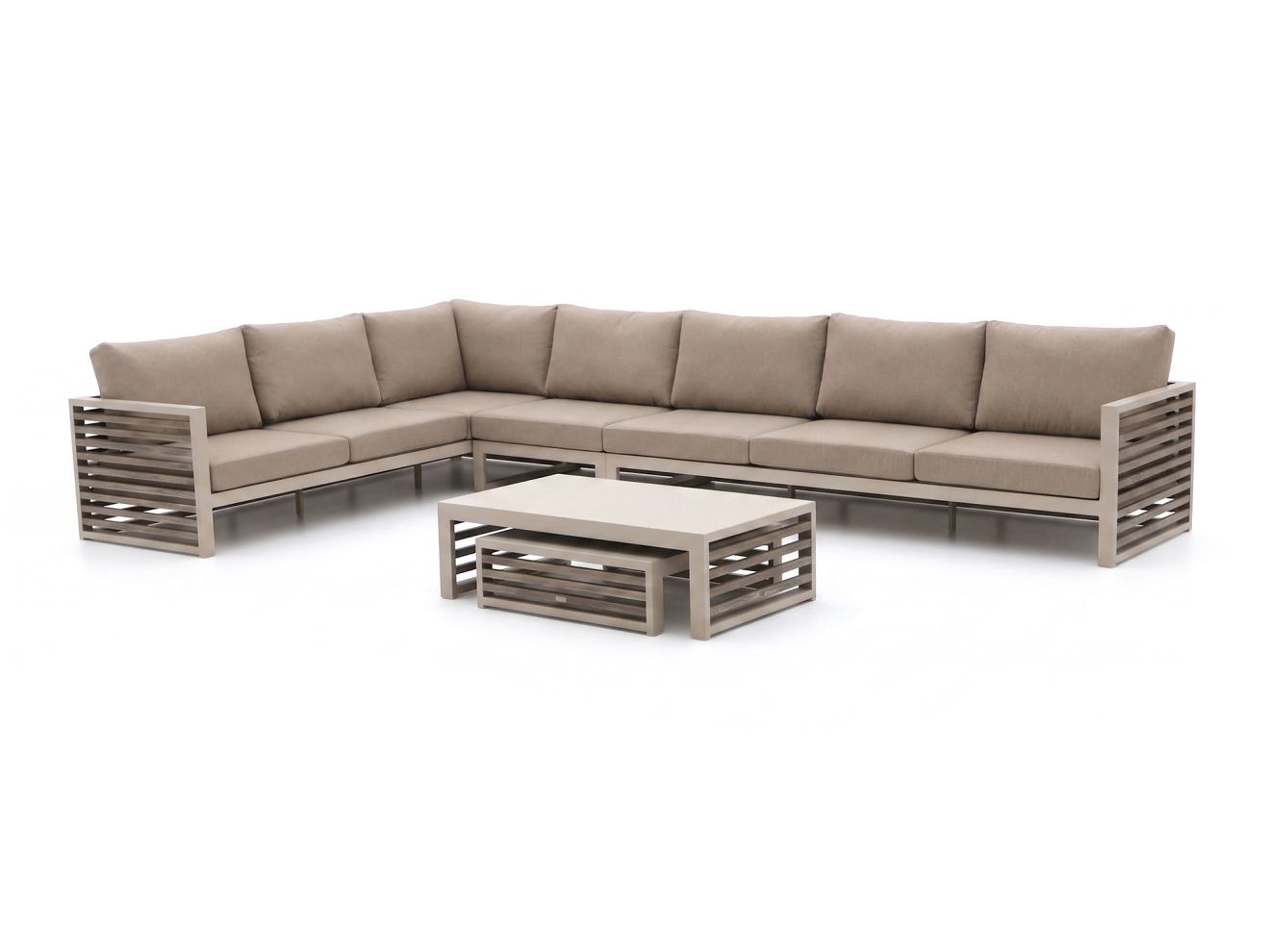 bellagio cadora hoek loungeset 5 delig links 7 zits laagste prijsgarantie!