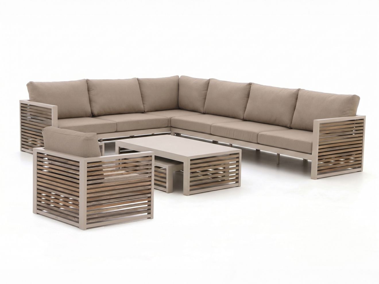 bellagio cadora hoek loungeset 5 delig rechts 7 zits laagste prijsgarantie!