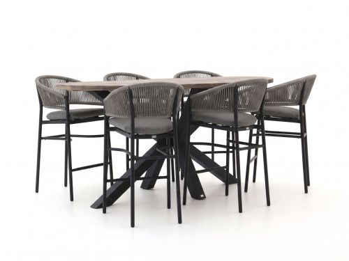 Bellagio Panaro/ROUGH-Y Ellips 240cm barset 7-delig - Laagste prijsgarantie!