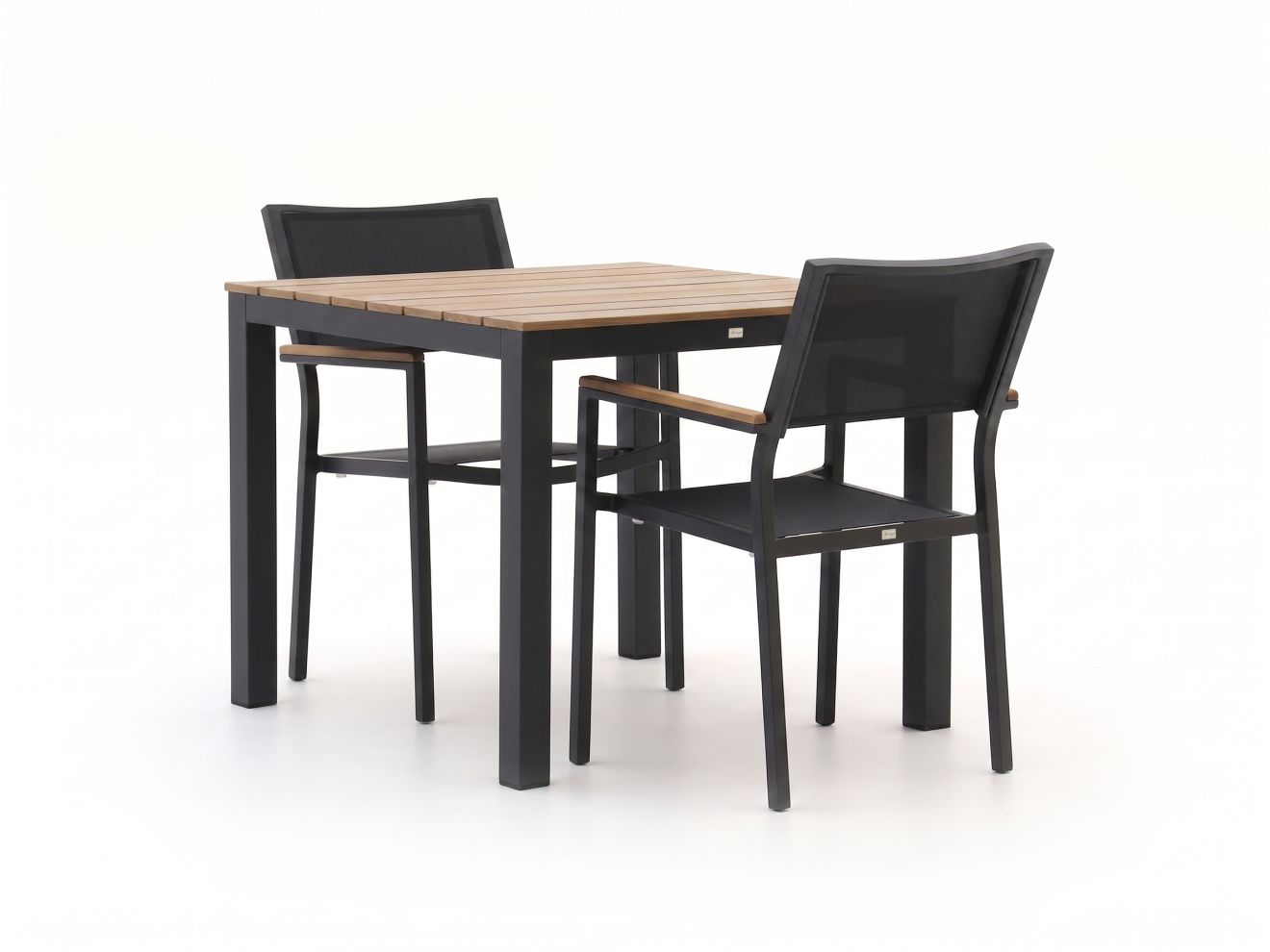 bellagio roma/fidenza 90cm dining tuinset 3 delig stapelbaar laagste prijsgarantie!