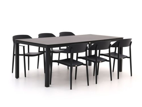 Bellagio Valli/La Fonte 220cm dining tuinset 7-delig - Laagste prijsgarantie!