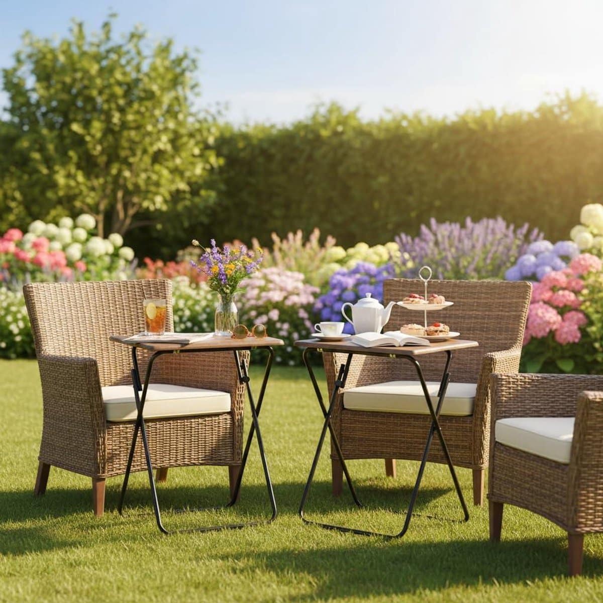 bijzettafels set tuin tafels buiten zitten weerbestendig