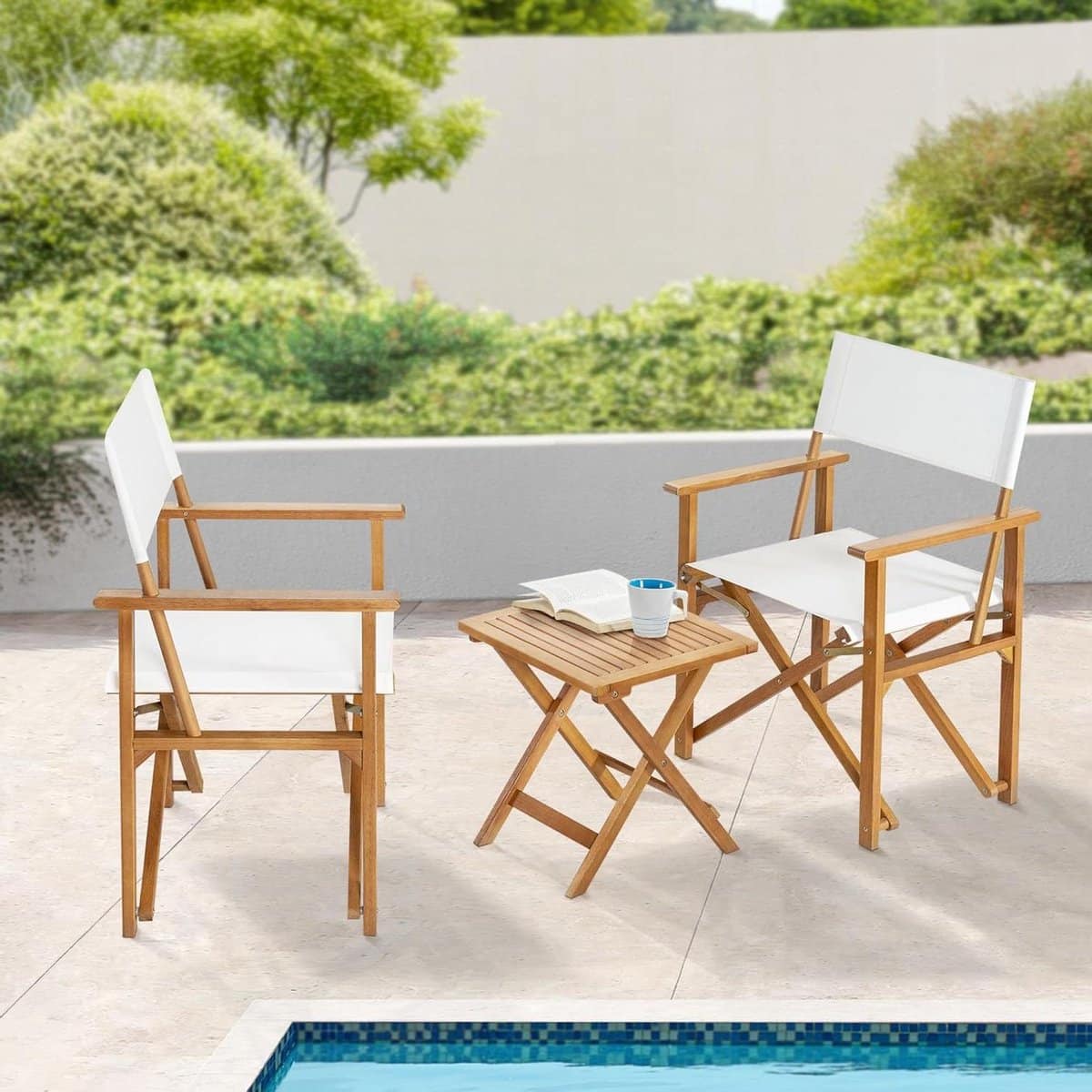 bistroset 3 delig tuintafel stoelen buiten zitten opvouwbaar