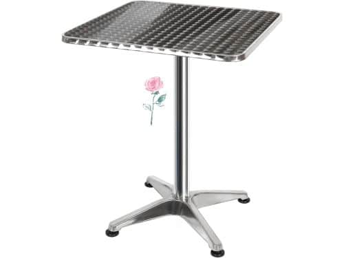 Bistrotafel Vierkant - Barkruk tafel - Ruimte Besparen - In