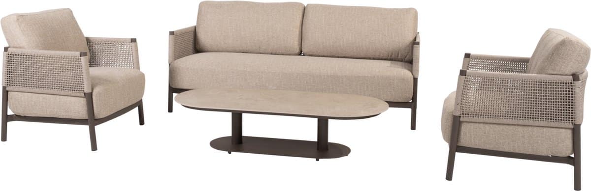 boaz savanne stoel bank loungeset 4 delige keramiek terre 4
