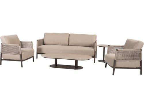 Boaz Savanne stoel bank loungeset 5 delige keramiek terre 4