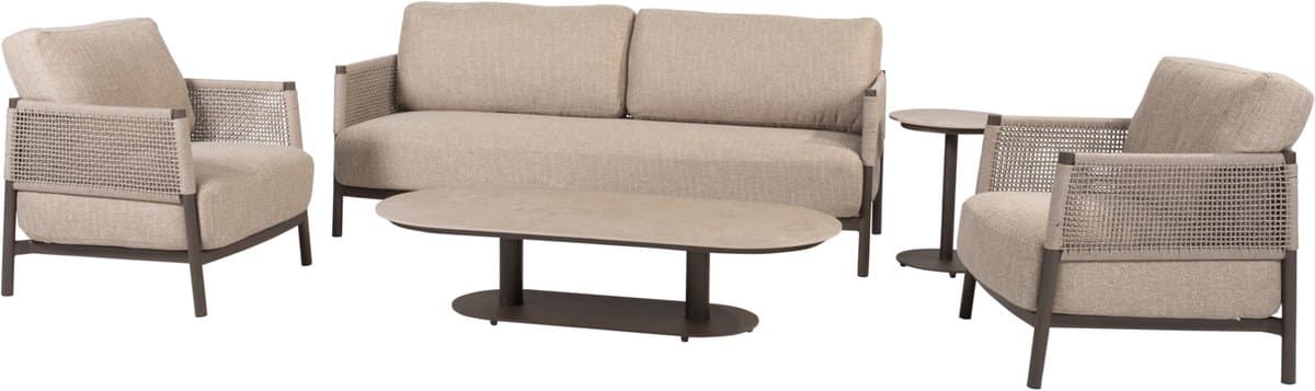 boaz savanne stoel bank loungeset 5 delige keramiek terre 4