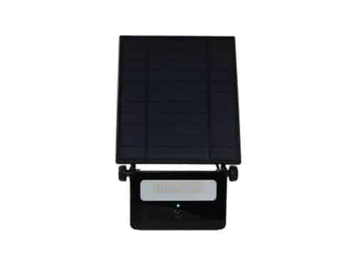 Breedstraler - Zwart - 16w - 1600lm - Neutraal Wit - Met Bewegingssensor