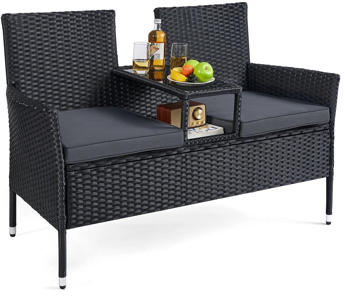 bregico tuinmeubelen balkon meubels tafel bank balkonset