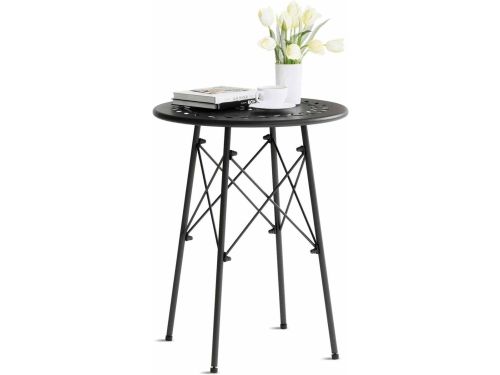 Buiten Bijzettafel - Kleine Buitentafel Ronde Tafel - Tuin en