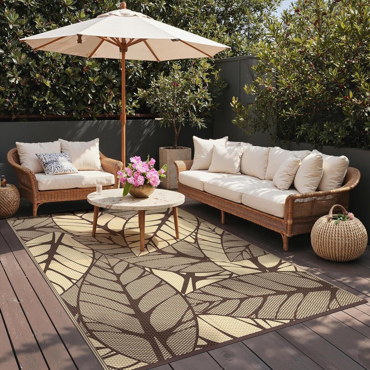 buiten tapijt terrastapijt tuinkleed tuin en terras