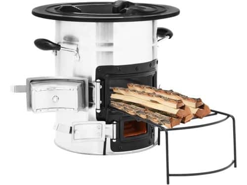 Buitenhaard - Terrashaard Kachel - Buiten Koken - Uitschuifbare Plank