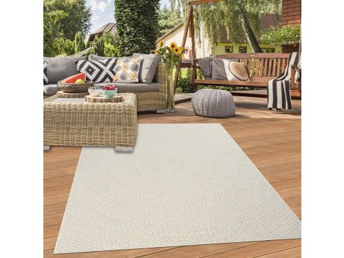 Buitenkleed met ruitpatroon voor tuin en balkon - Robuust en