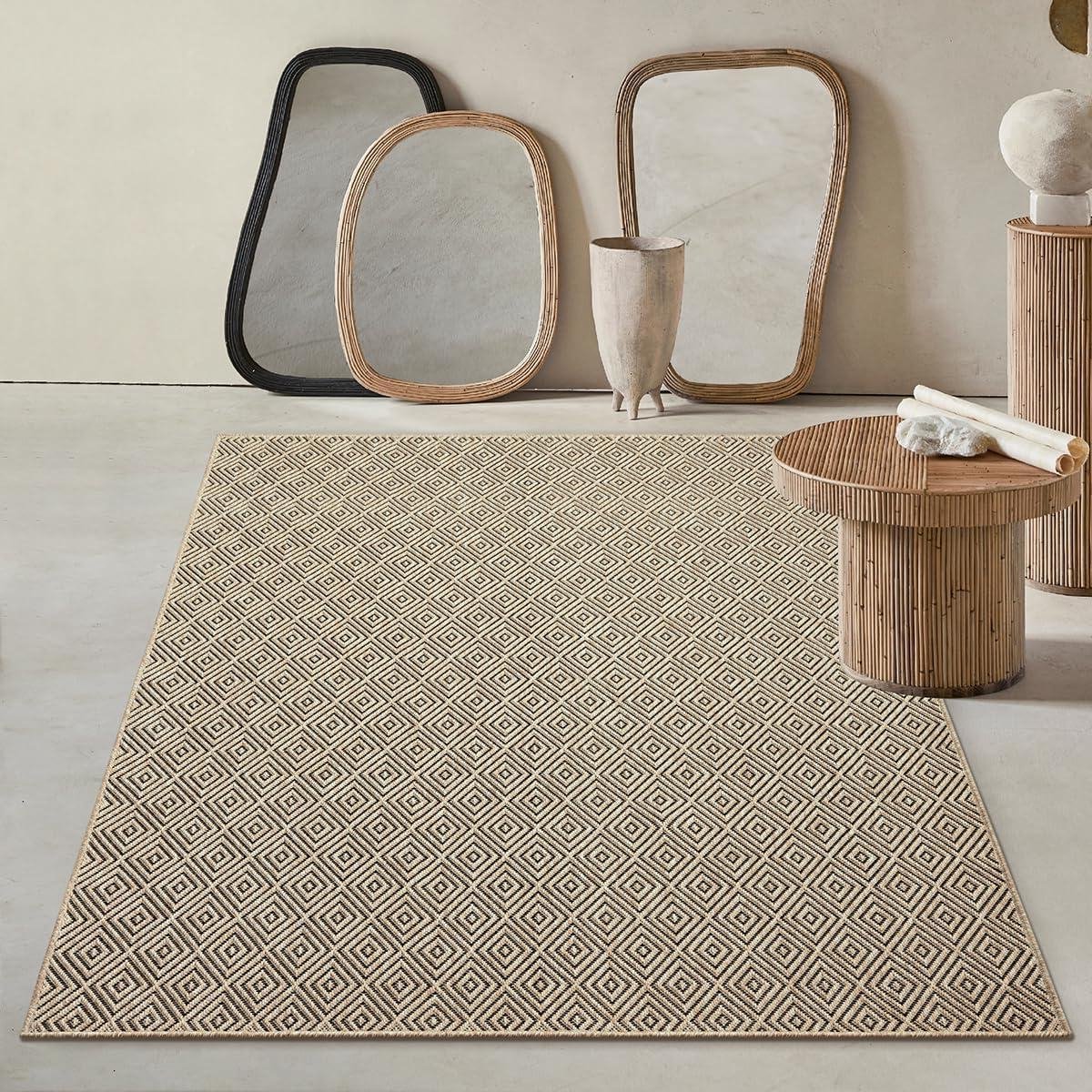 buitenkleed terraskleed tuinkleed buiten zitten uv bestendig jute
