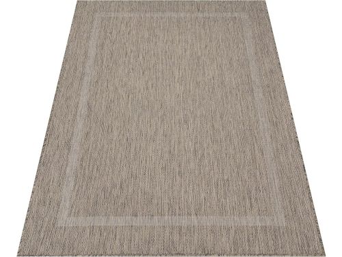 Buitenkleed Tuin en Balkon 200x290 cm - Bruin, Eenkleurig