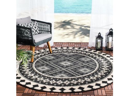 Buitenkleed Tuinkleed - Rond Tapijt - Terras Decoratie - Waterdicht