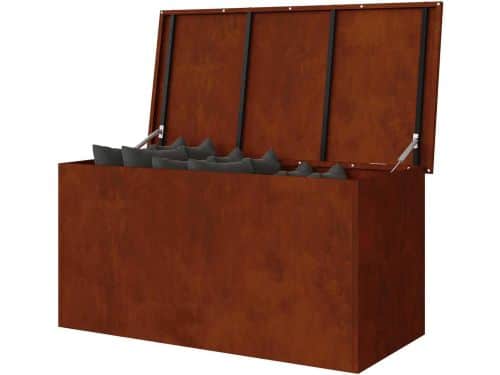 Buitenopslagdoos Staal - Tuinkast Patio Organizer - Tuinspullen Opbergen