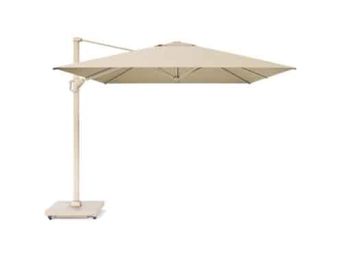 Challenger T² zweefparasol - premium doek | 400x300cm | Champagne/Sandstone