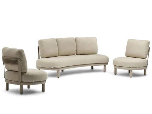 Coco Almara stoel-bank loungeset 3-delig