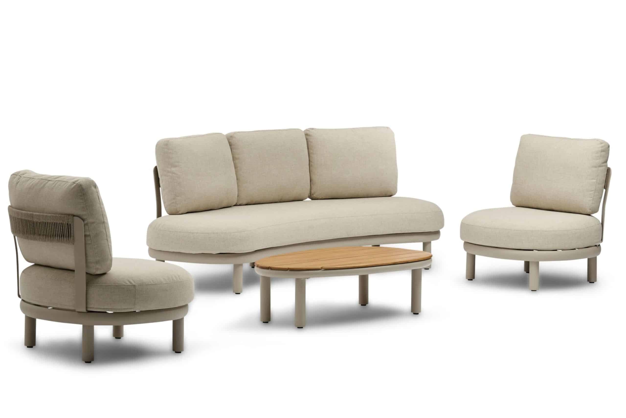 coco almara stoel bank loungeset 4 delig
