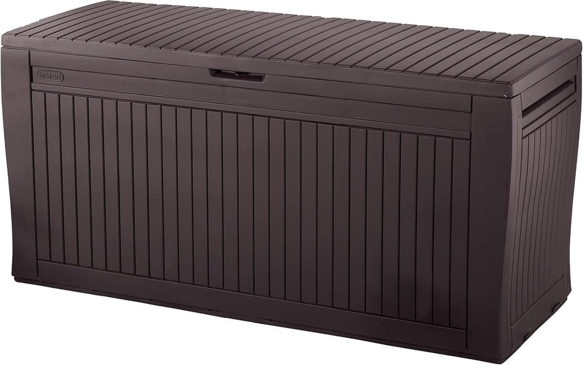 comfy box bruin opbergbox voor tuinkussens groot formaat”
