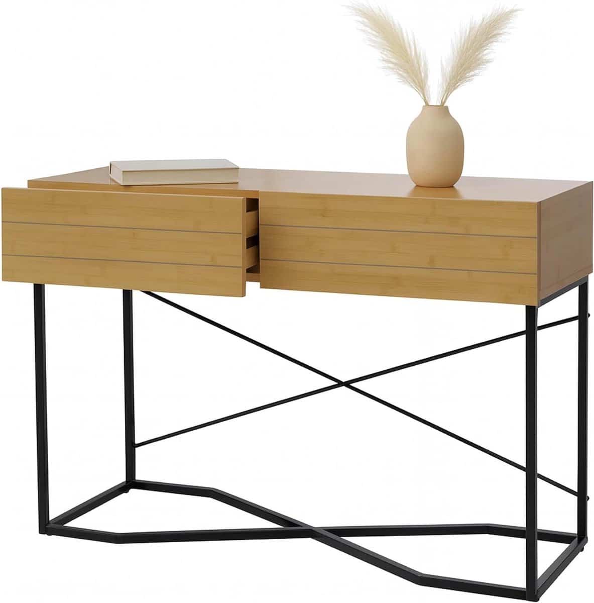consoletafel telefoontafel bijzettafel entree opbergen krasbestendig melamine