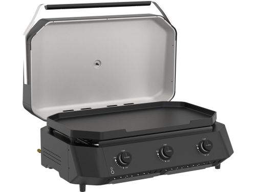 Cozze® G-800 Gas Plancha met Deksel - 3 Gasbranders
