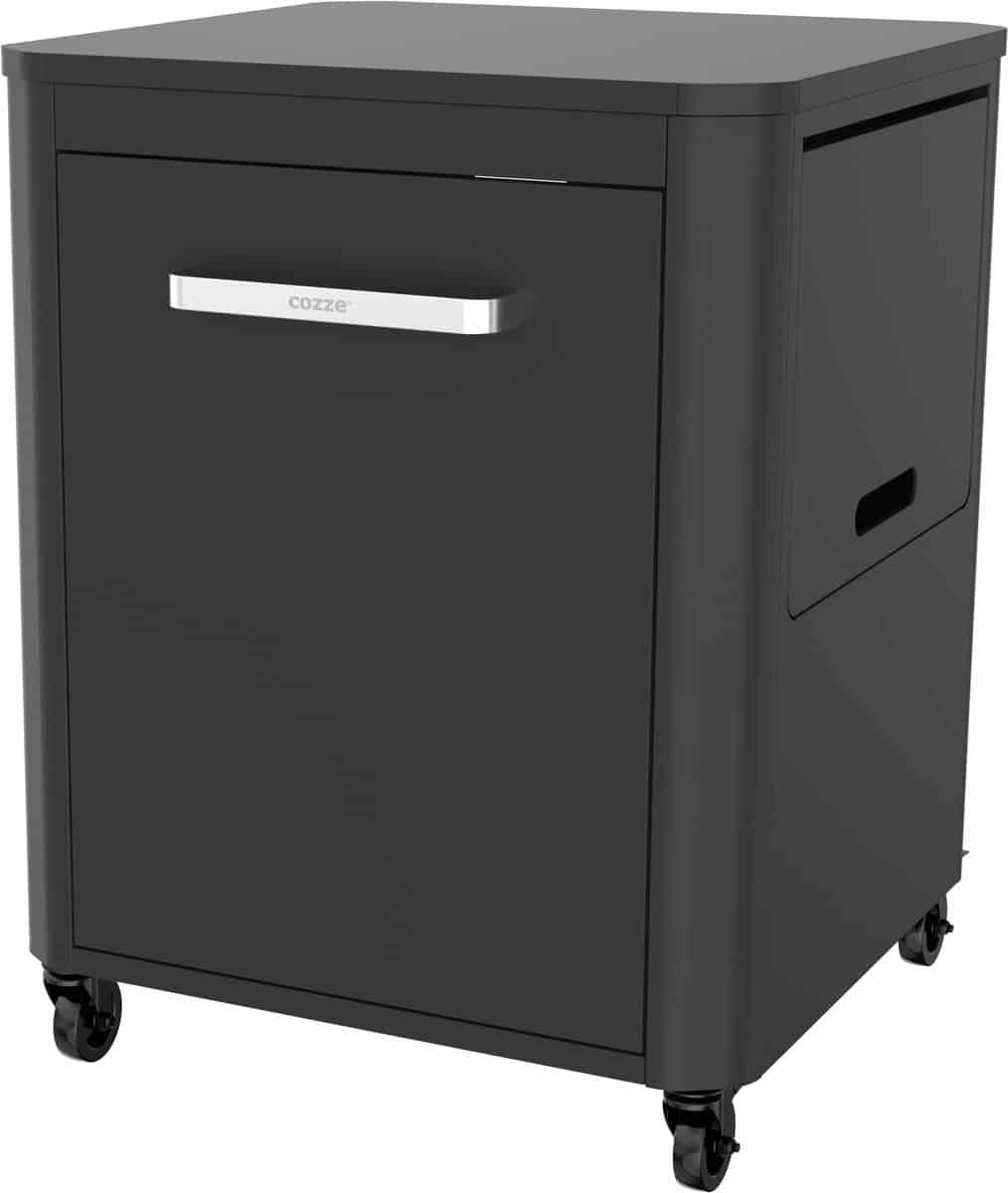 cozze® outdoor kitchen buitenkeuken werktafel verrijdbaar rvs