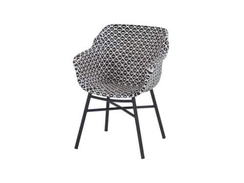 Delphine dining chair stoel black frame 67 cm Hartman - Sophie