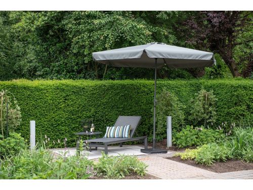 Delta parasol - Ø300 cm - carbon black - dark grey