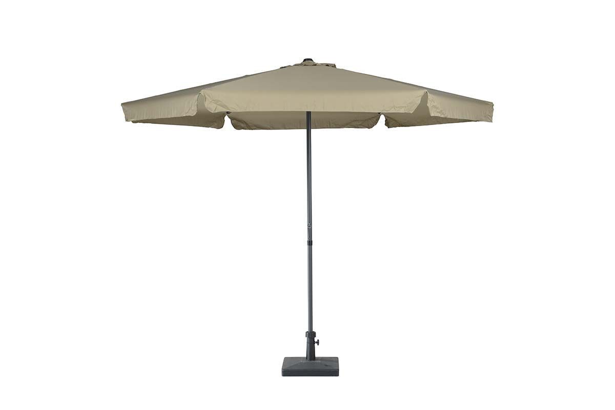 delta parasol Ø300 cm carbon black taupe