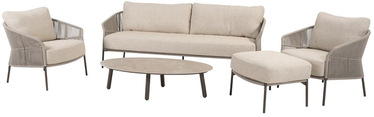 denia puglia dining tuinset 290x110xh75 cm 9 delig keramiek terre