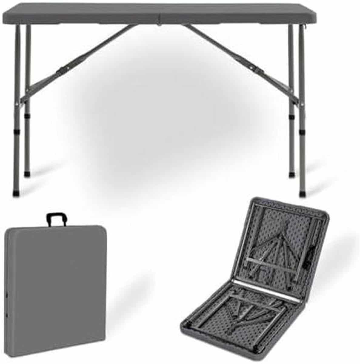 draagbare aluminium tafel klaptafel buitentafel picknicken en kamperen