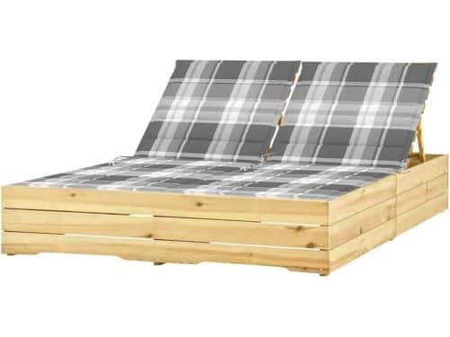 Dubbel ligbed - Zonnebed Tuinbed - Ontspannen in de tuin