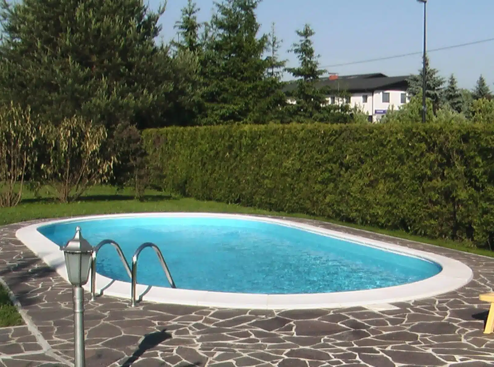 fonteyn | metalen zwembad excellent ovaal 490 x 300 x 150 cm