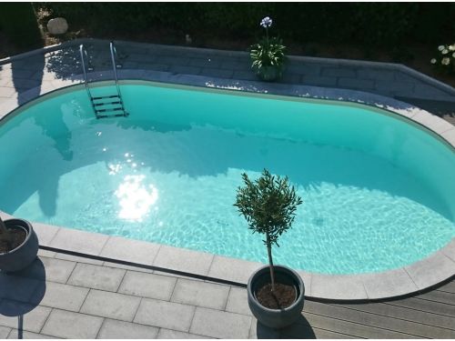 Fonteyn | Metalen Zwembad Excellent Ovaal 615 x 300 x 150 cm