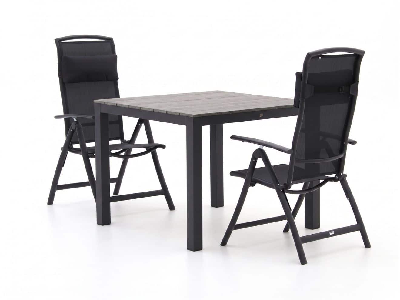 forza capri/fidenza 90cm dining tuinset 3 delig verstelbaar laagste prijsgarantie!