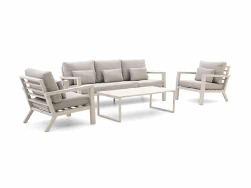 Forza Sarnico stoel-bank loungeset 4-delig - Laagste prijsgarantie!