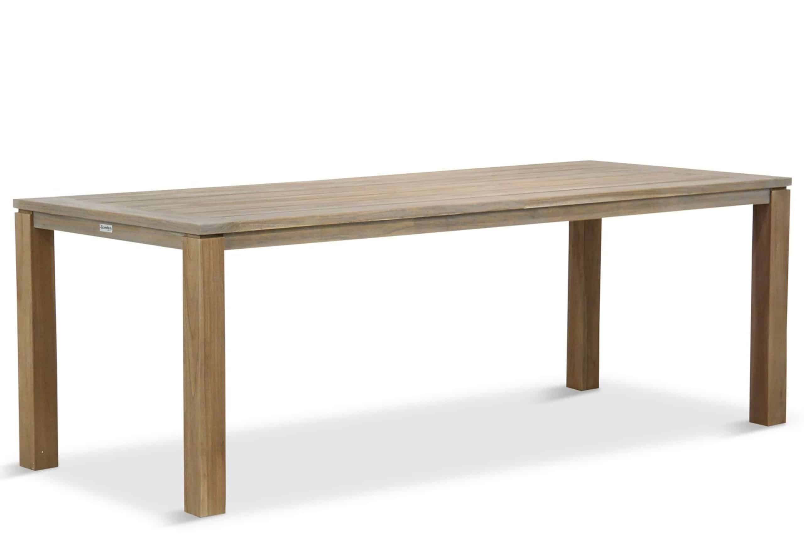 garden collections bristol dining tuintafel 220 x 90 cm