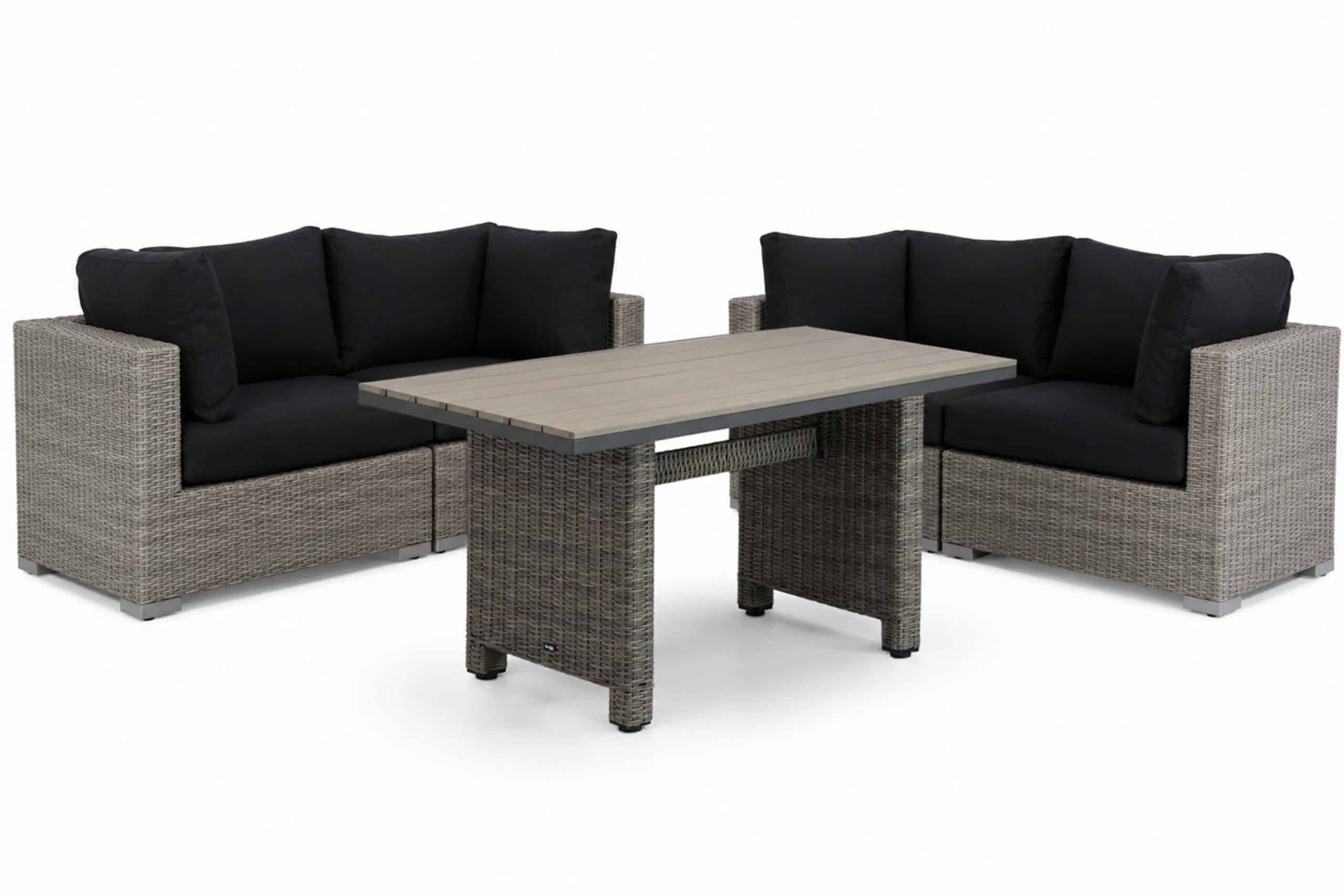 garden collections toronto/lusso dining loungeset 5 delig